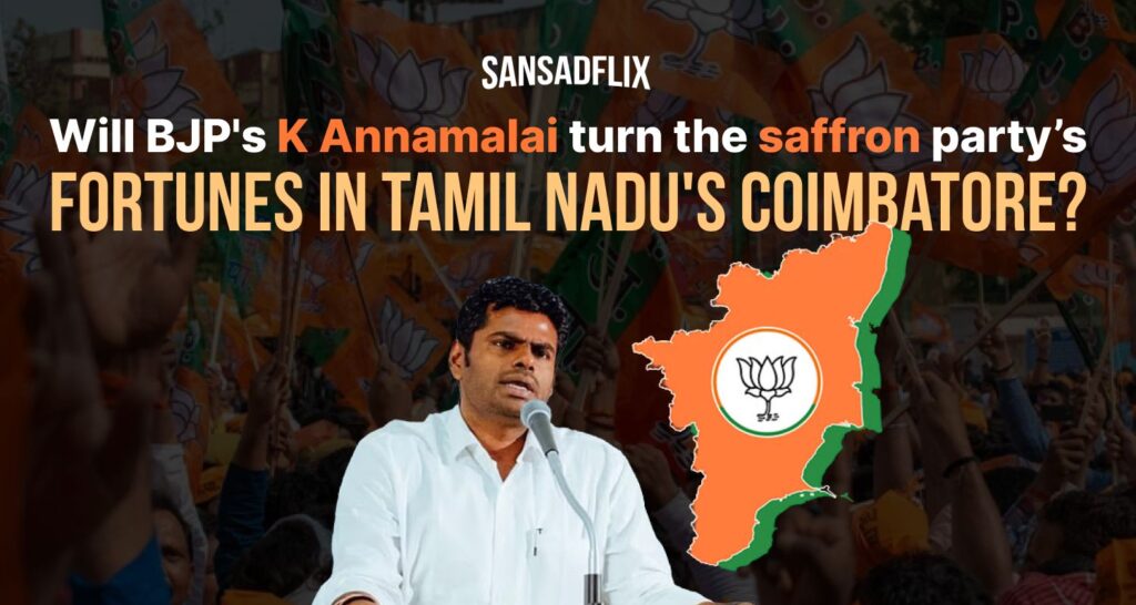 Will BJP's K Annamalai turn the saffron party’s fortunes in Tamil Nadu's Coimbatore?