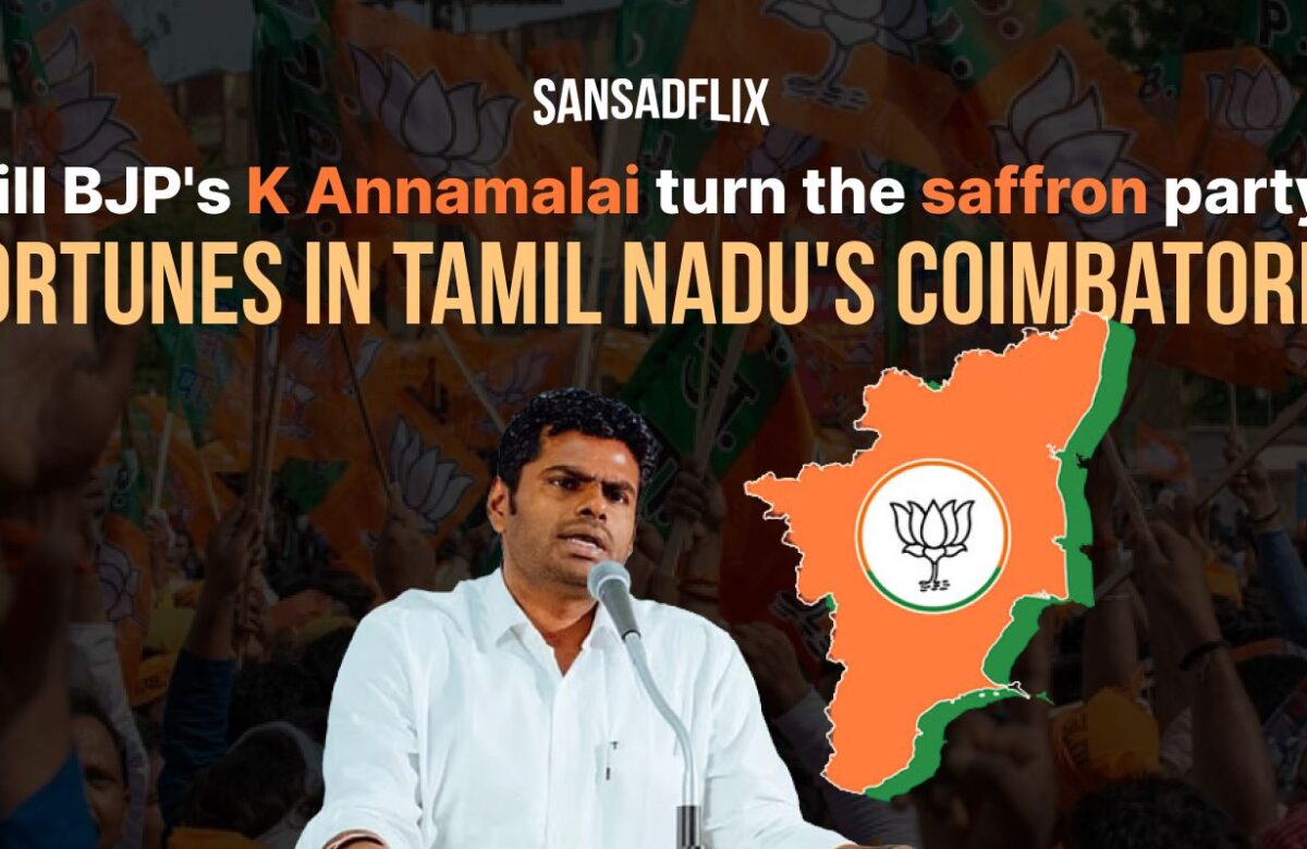 Will BJP’s K Annamalai turn the saffron party’s fortunes in Tamil Nadu’s Coimbatore?