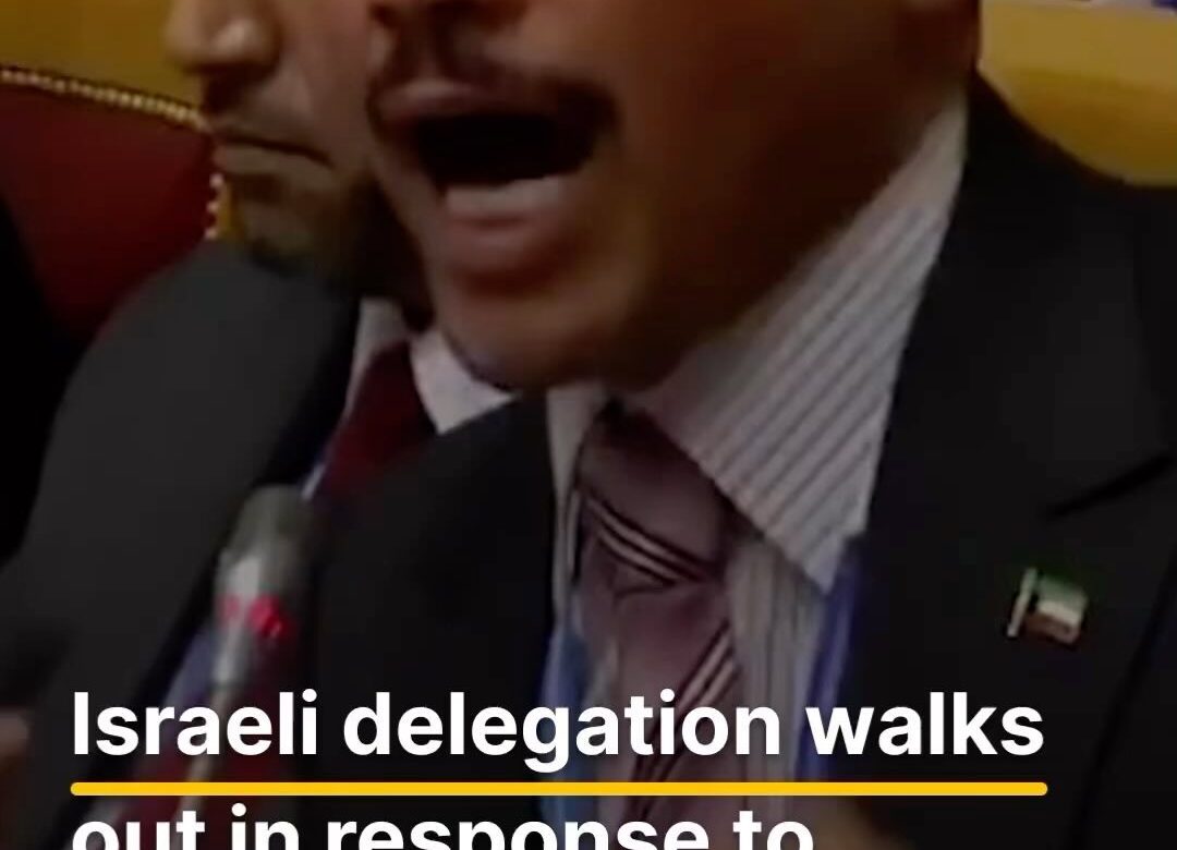 Israeli delegation walks out in response to Kuwait’s parliament speaker’s outburs